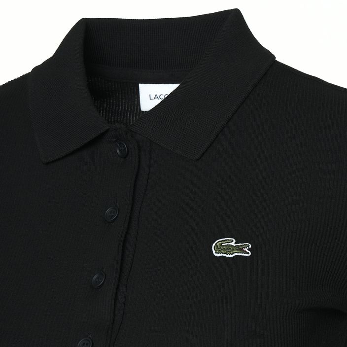 Lacoste Damen Poloshirt DF5377 schwarz 3