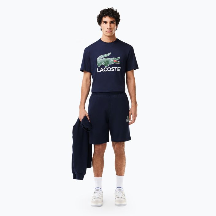 Lacoste Herren-T-Shirt TH1285 navy blau 3