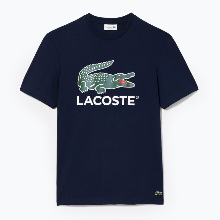 Lacoste Herren-T-Shirt TH1285 navy blau 5