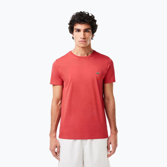 Shirt Herren Lacoste TH6709 sierra red