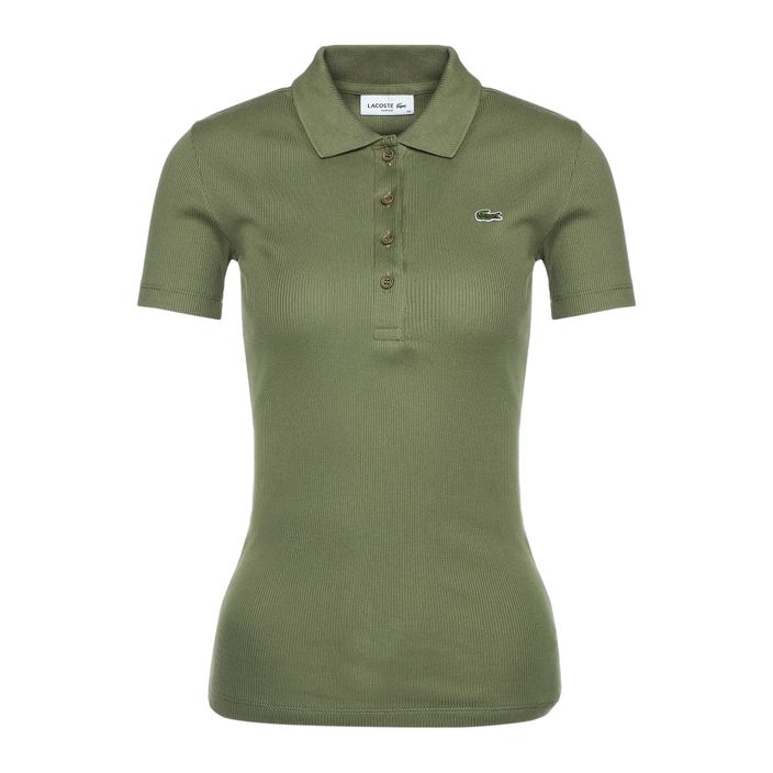 Lacoste Damen Poloshirt DF5377 khaki 4