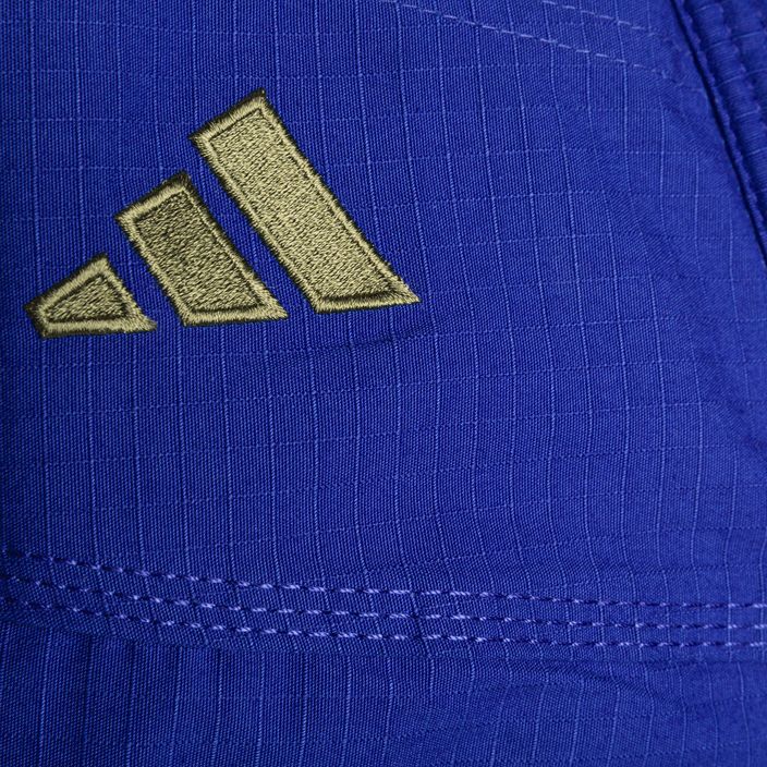 GI für brasilianisches Jiu-Jitsu adidas Response 2.0 blau 4