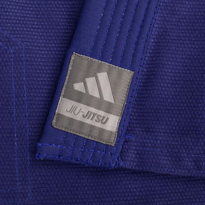 GI für brasilianisches Jiu-Jitsu adidas Challenge 2.0 blau/grau 9