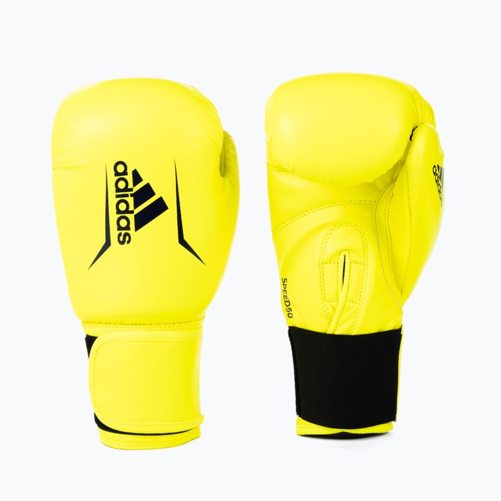 adidas Speed 50 gelbe Boxhandschuhe ADISBG50 3