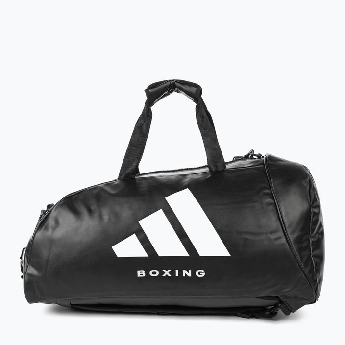 adidas 2-in-1 Boxing Trainingstasche schwarz ADIACC051B