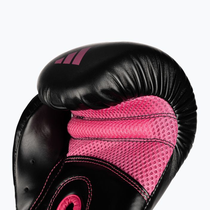 adidas Hybrid 80 Boxhandschuhe schwarz/rosa ADIH80 4