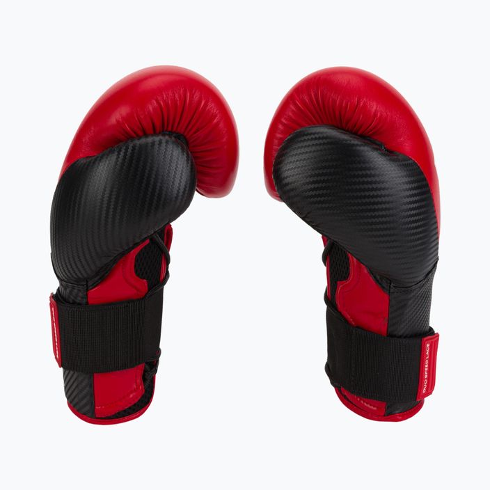 adidas Hybrid 250 Duo Lace rote Boxhandschuhe ADIH250TG 4
