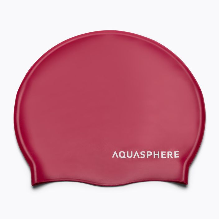 Aqua Sphere Schlichte Silikon-Schwimmkappe rosa SA212EU2209