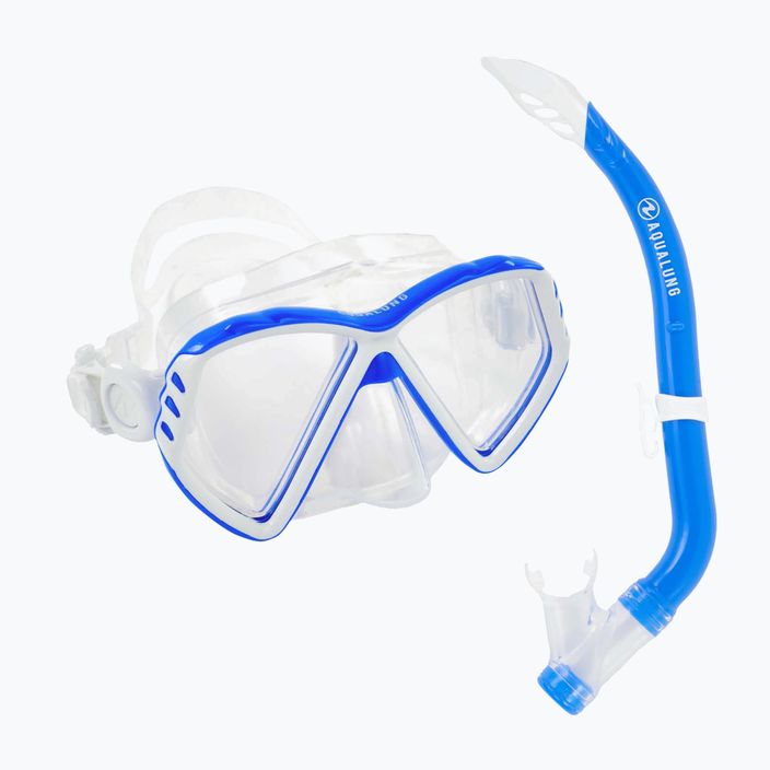 Aqualung Cub Combo Maske + Schnorchel Tauchset blau SC3990040 10