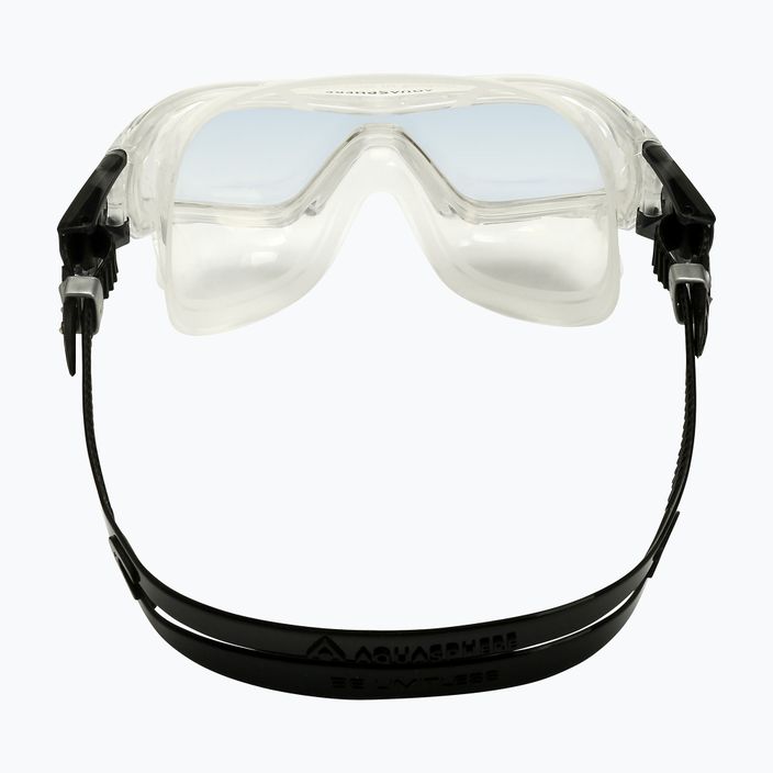 Aquasphere Vista Pro transparent/schwarz/spiegelnd schillernde Schwimmmaske MS5040001LMI 9