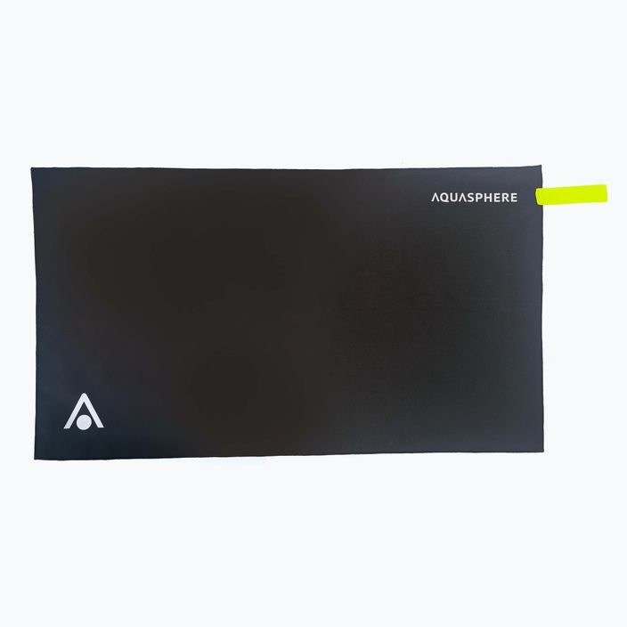 Aquasphere Micro Handtuch schwarz/weiss