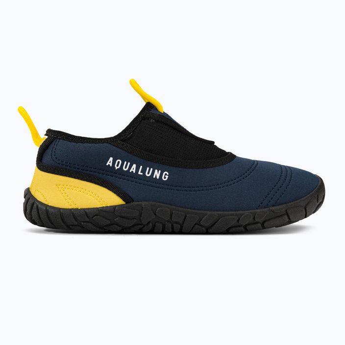Aqualung Beachwalker Xp navy blau und gelb Wasserschuhe FM15004073637 2