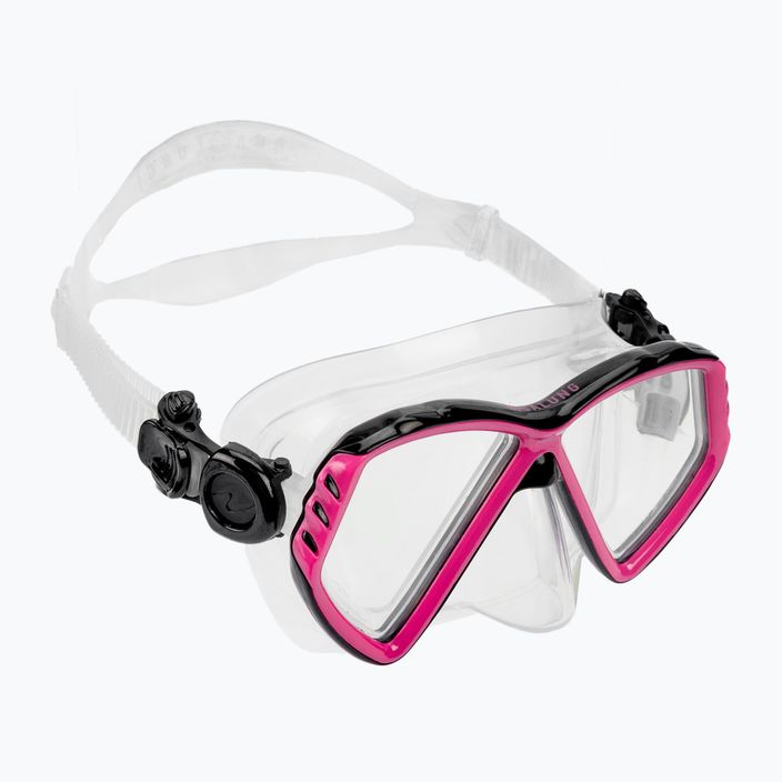 Aqualung Cub transparent/rosa Kindertauchmaske MS5540002
