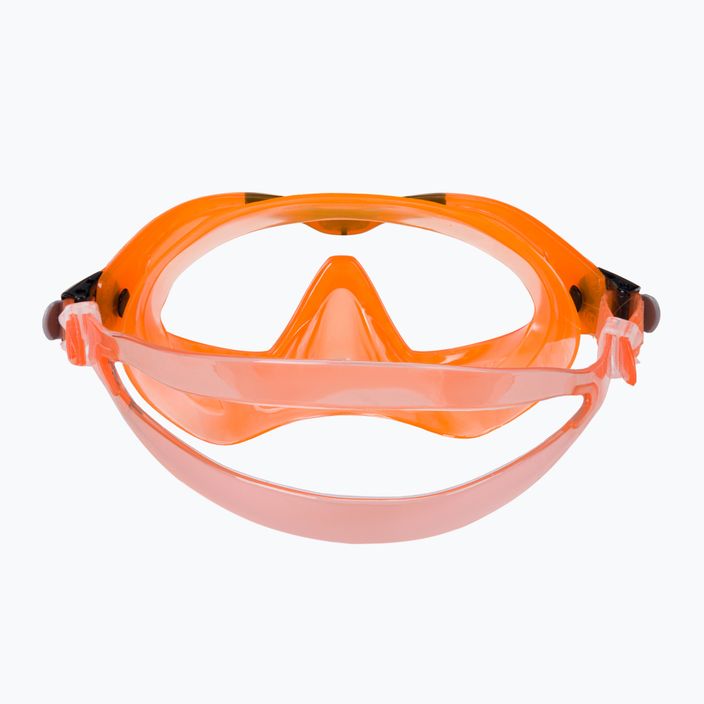 Aqualung Mix Kinder Schnorchel Kit Maske + Schnorchel Orange SC4250801S 6