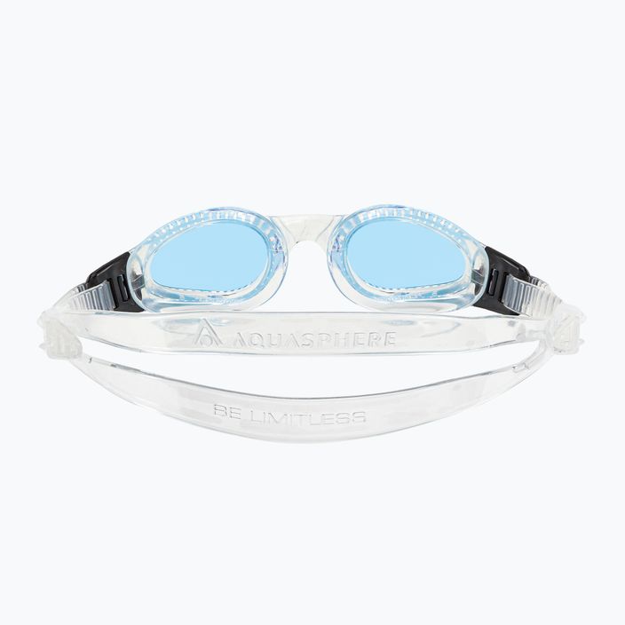 Aquasphere Kaiman transparent/transparent/blaue Schwimmbrille EP3180000LB 5