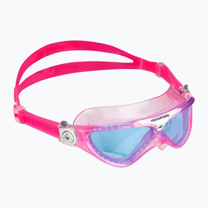 Aquasphere Vista Kinderschwimmmaske rosa/weiß/blau MS5630209LB