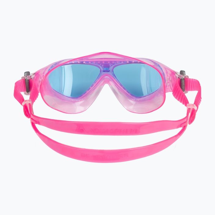 Aquasphere Vista Kinderschwimmmaske rosa/weiß/blau MS5630209LB 5