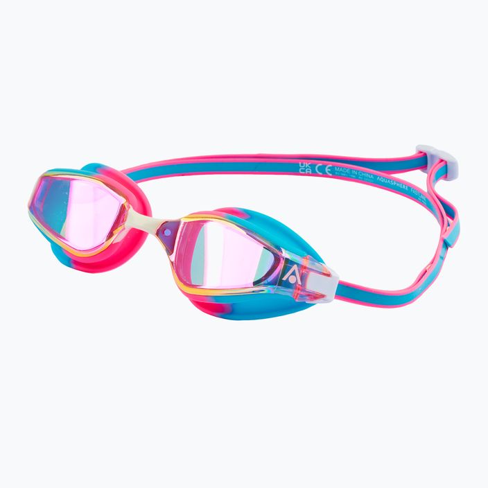 Aquasphere Fastlane Schwimmbrille multicolor/blau 2