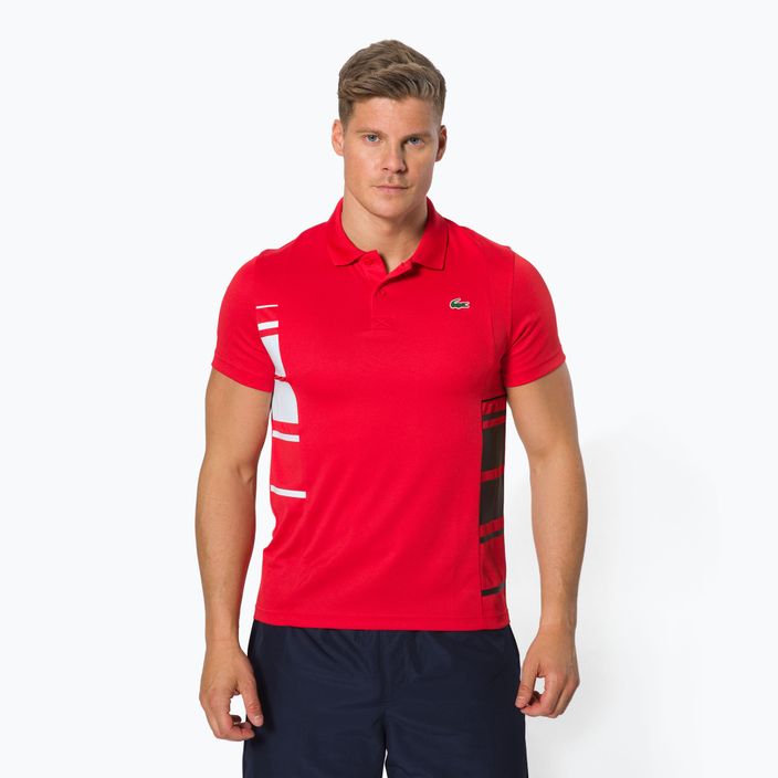 Lacoste Herren Tennis Poloshirt rot DH0866 2