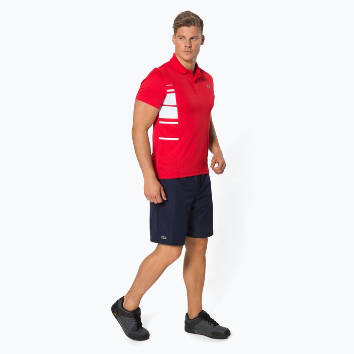 Lacoste Herren Tennis Poloshirt rot DH0866 3