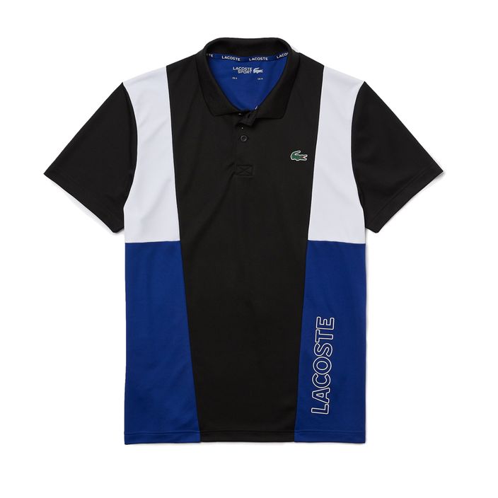 Lacoste Herren Tennis Poloshirt schwarz DH0840 2