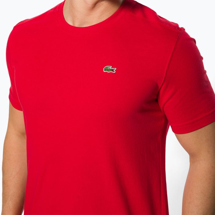 Lacoste Herren Tennishemd rot TH7618 4