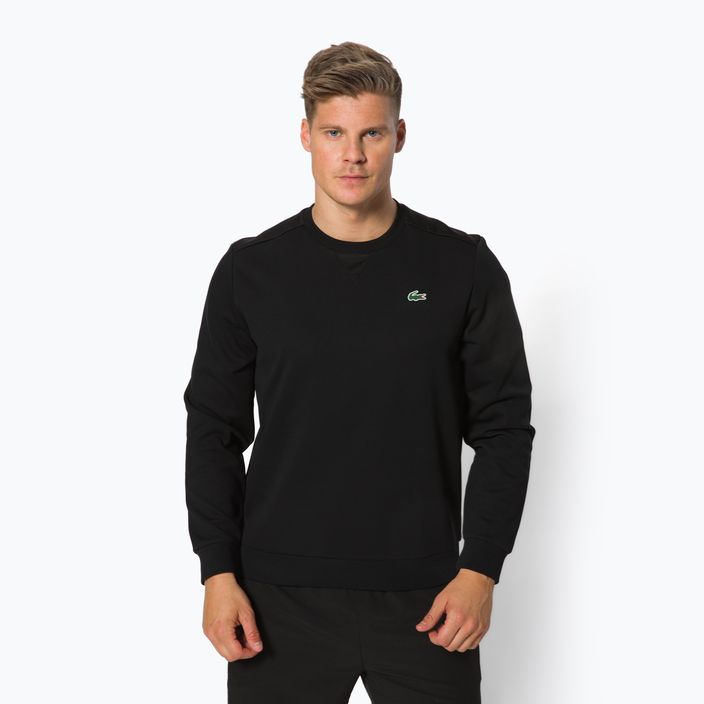 Lacoste Herren Tennis Sweatshirt schwarz SH9604
