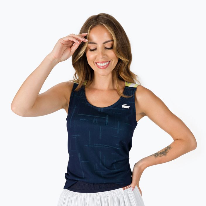 Lacoste Damen Tennishemd navy blau TF0754