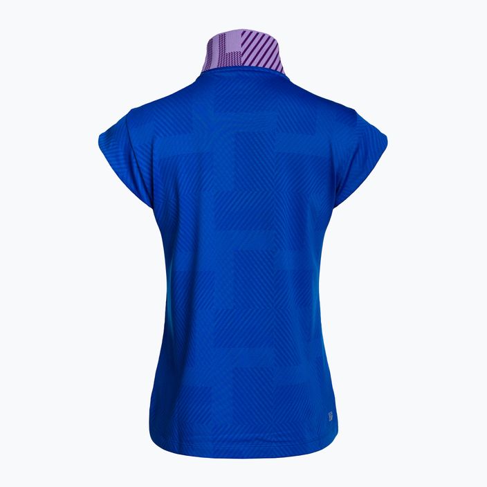 Lacoste Damen Tennis Poloshirt blau PF9310 2