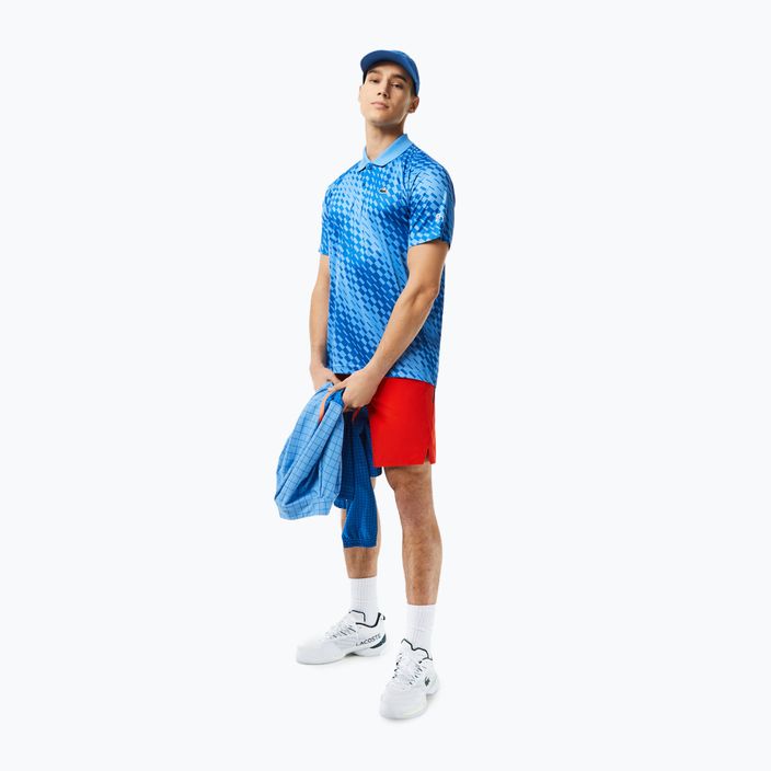 Lacoste Herren Tennis Poloshirt blau DH5174 4