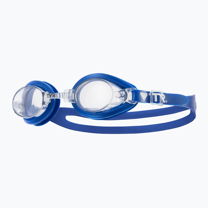 TYR Qualifier klar/blau/blaue Schwimmbrille 6