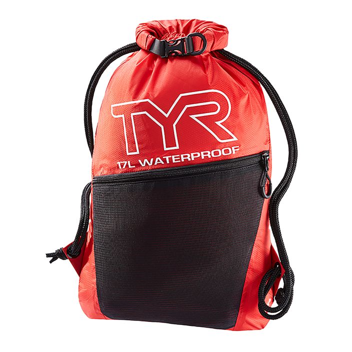 TYR Alliance Wasserdichter Schwimmrucksack 17 l rot 2