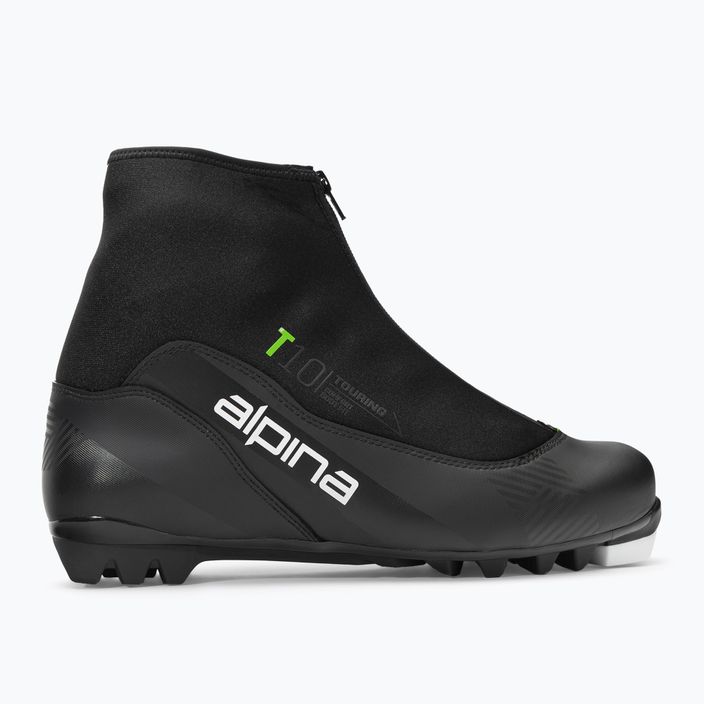 Skilanglaufschuhe für Männer Alpina T 10 black/green 2