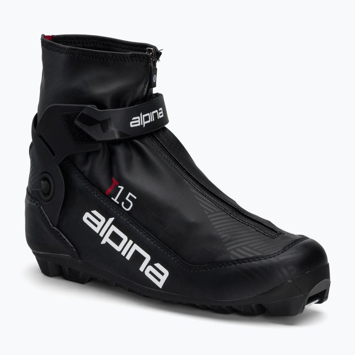 Skilanglaufschuhe für Männer Alpina T 15 black/red