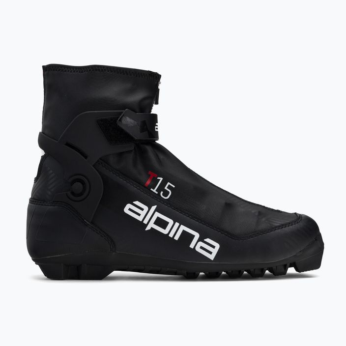 Skilanglaufschuhe für Männer Alpina T 15 black/red 2