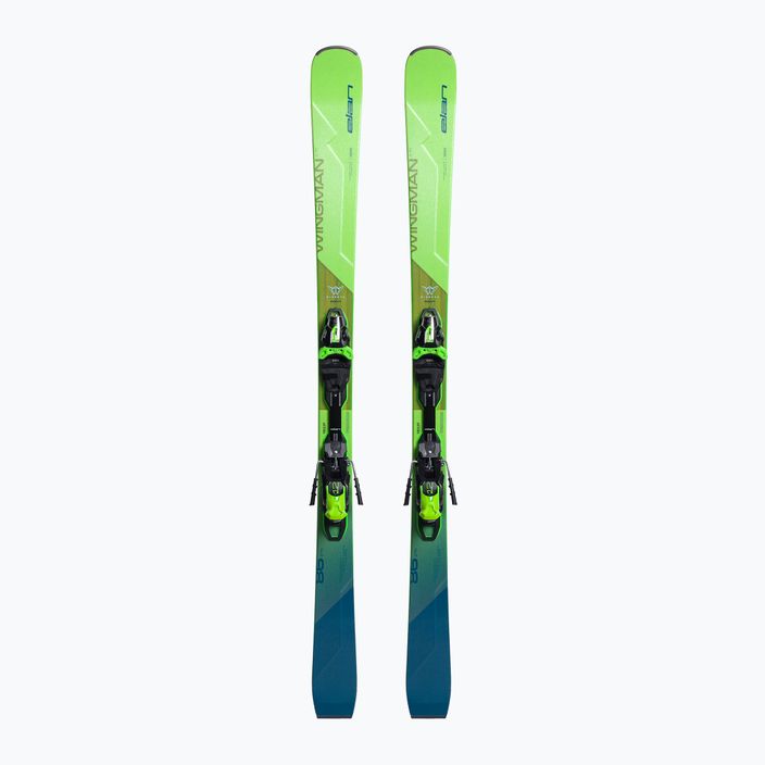 Ski Herren Elan Wingman 86 CTI Fusion X + EMX 12 grün ABAHBR21