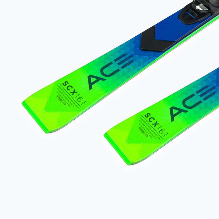Narty zjazdowe Elan Ace SCX Fusion + EMX 12 grün-blau AAJHRC21 9