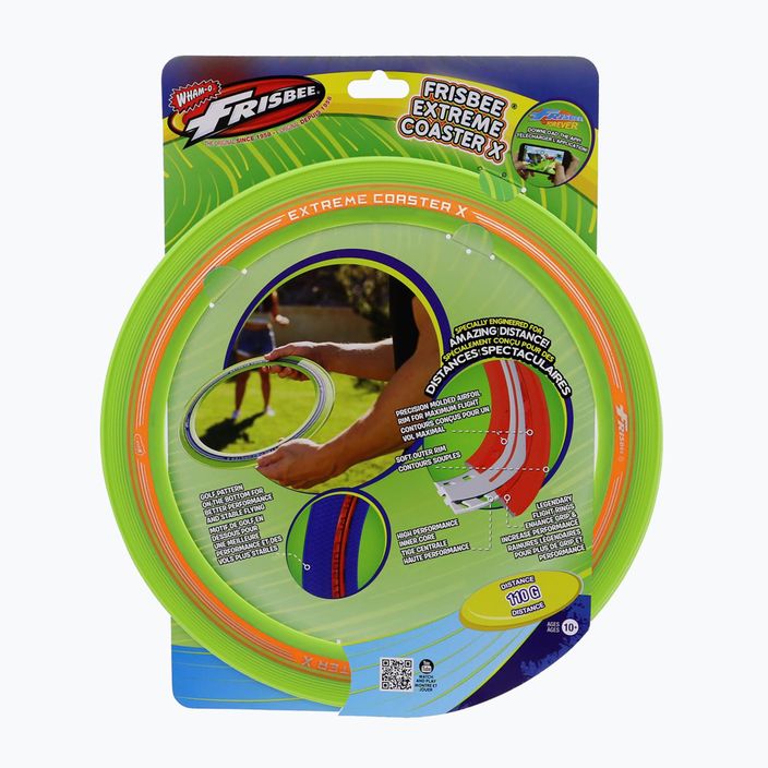Frisbee Sunflex Extreme Coaster X grün-orange 81137 2