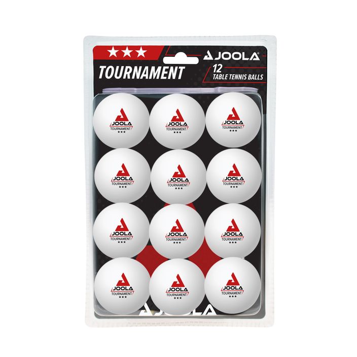 JOOLA Tournament Tischtennisbälle 40+ 12 Stück weiß 2