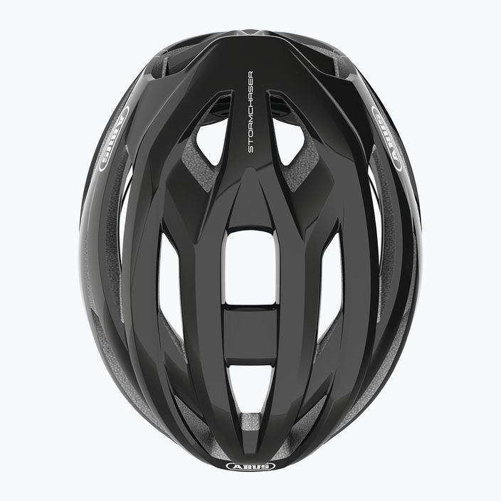 ABUS StormChaser schwarz glänzender Fahrradhelm 6