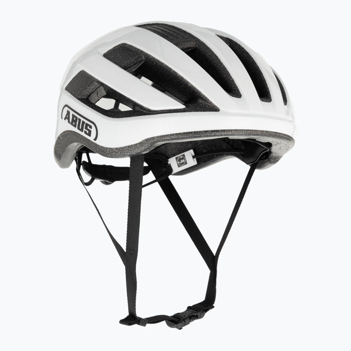 ABUS Wingback Fahrradhelm glänzend weiß