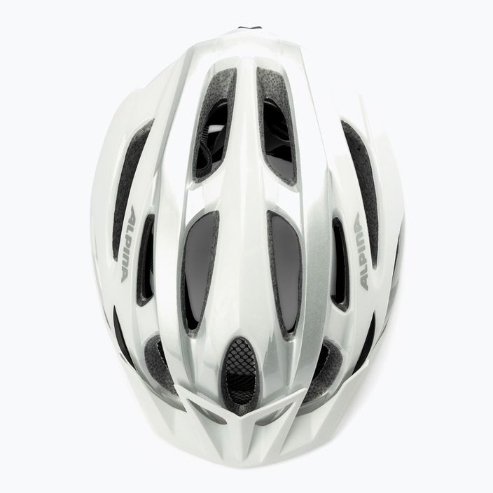 Fahrradhelm Alpina MTB 17 white/silver 6