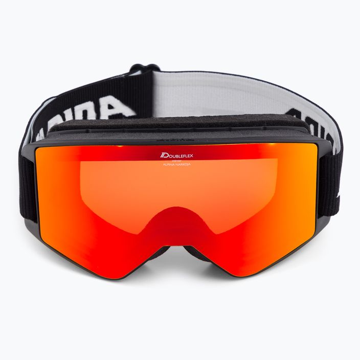 Skibrille Alpina Narkoja Q-Lite black/orange 2