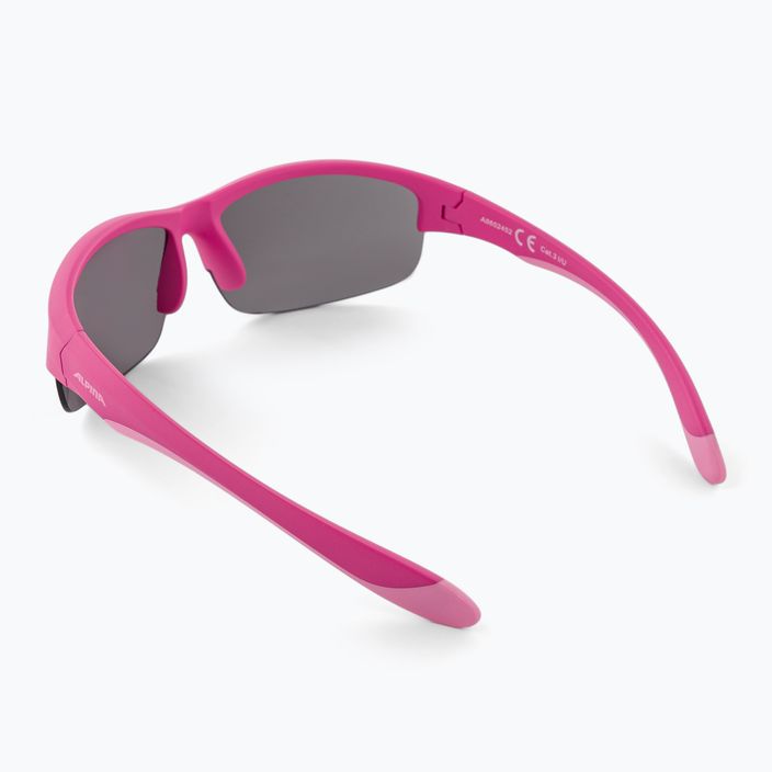 Kindersonnenbrille Alpina Junior Flexxy Youth HR rosa matt/schwarz 2