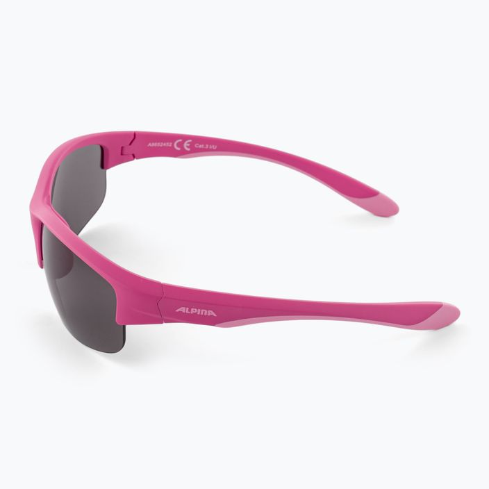 Kindersonnenbrille Alpina Junior Flexxy Youth HR rosa matt/schwarz 4