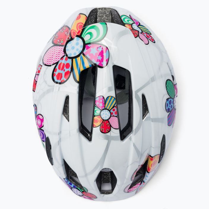 Fahrradhelm für Kinder Alpina Pico pearlwhite/flower gloss 6