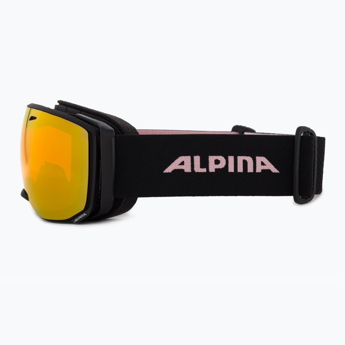 Skibrille Alpina Estetica Q-Lite black/rose matt/rainbow sph 4
