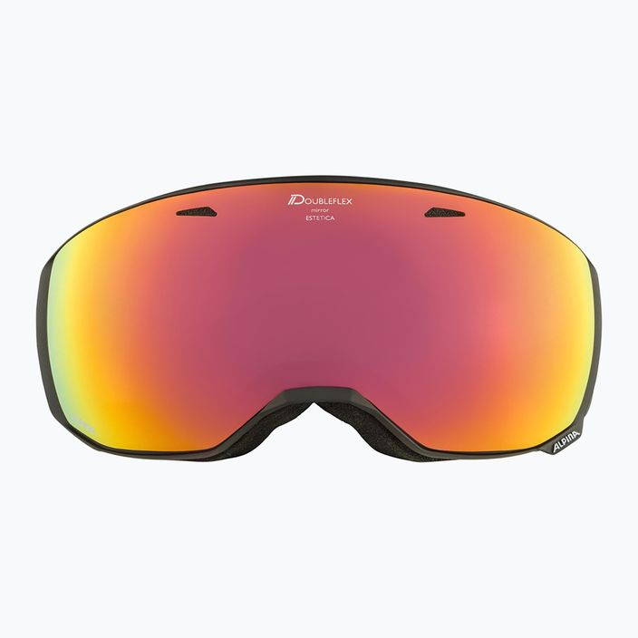 Skibrille Alpina Estetica Q-Lite black/rose matt/rainbow sph 7