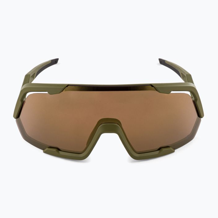 Alpina Rocket Q-Lite Sonnenbrille oliv matt/bronze verspiegelt 3