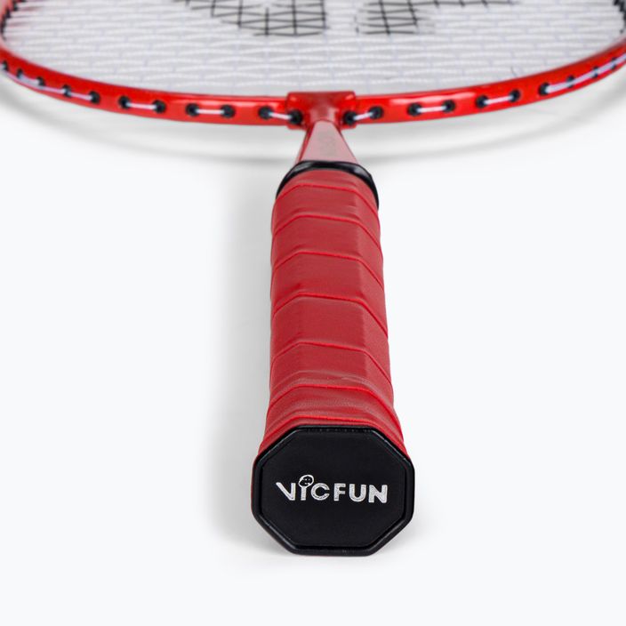 Kinder-Badmintonset VICTOR Mini-Badminton rot 174400 4